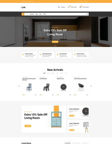 家具電子商務網站的設計模板 打造卓越用戶體驗與高效轉化